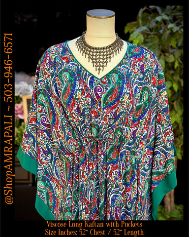 Kaftan Viscose ~ 52" (L 52")