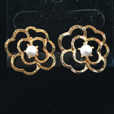 Matte Gold Earrings